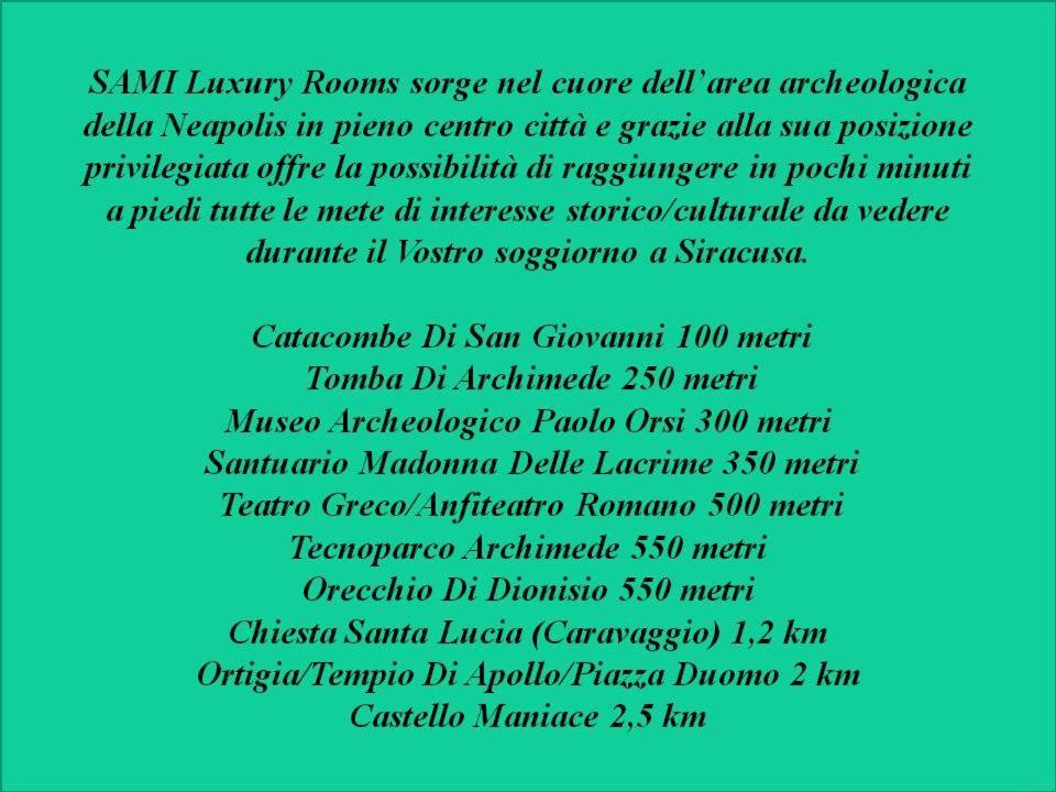 Sami Luxury Rooms 3 8 0 7 9 4 9 2 5 3 Syracuse Luaran gambar
